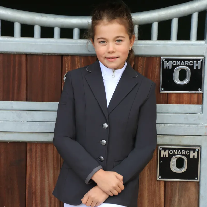 Coldstream Next Generation Child's Allanton Show Jacket - Charcoal Grey-4
