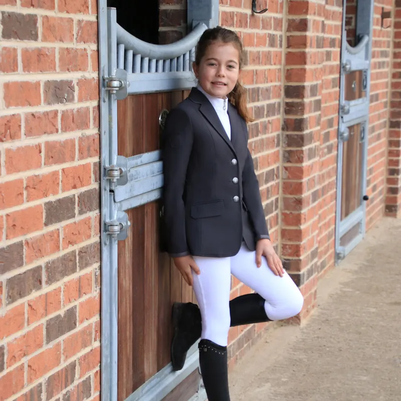 Coldstream Next Generation Child's Allanton Show Jacket - Charcoal Grey-5