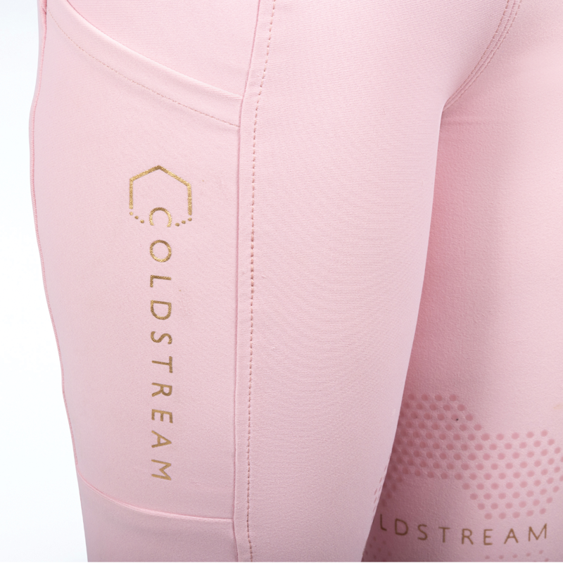 Coldstream Next Generation Child's Cranshaws Riding Tights - Blush Pink-6