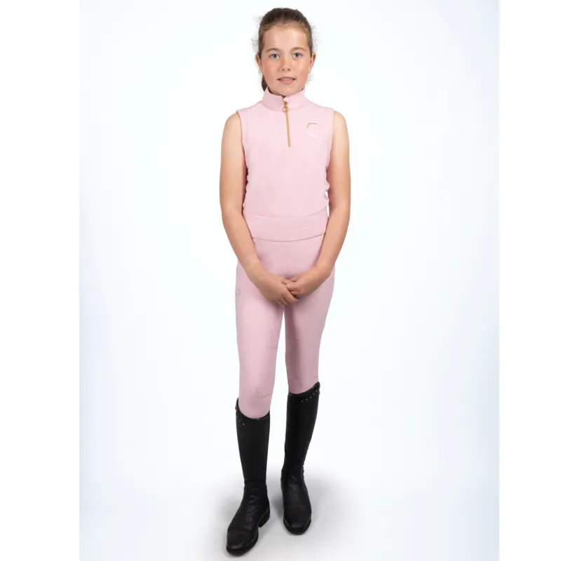 Coldstream Next Generation Child's Cranshaws Riding Tights - Blush Pink