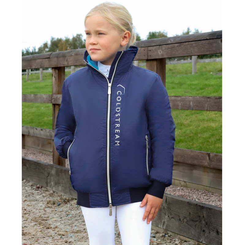 Coldstream Next Generation Child's Lanton Blouson - Marine Blue-2