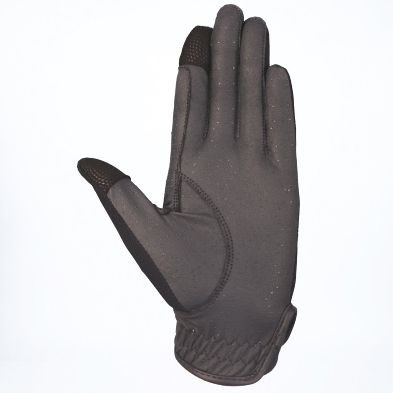 Coldstream Next Generation Child's Lintlaw CoolMesh Summer Riding Gloves -Black-1