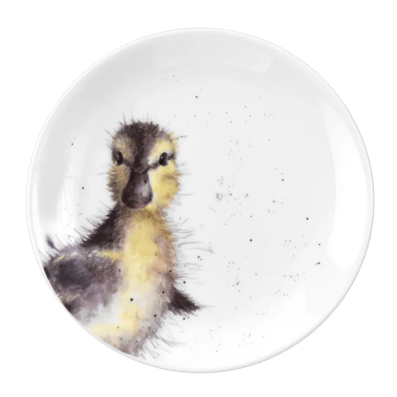Portmeirion Wrendale Designs Set of 4 Farmyard Animal Coupe Plates-2