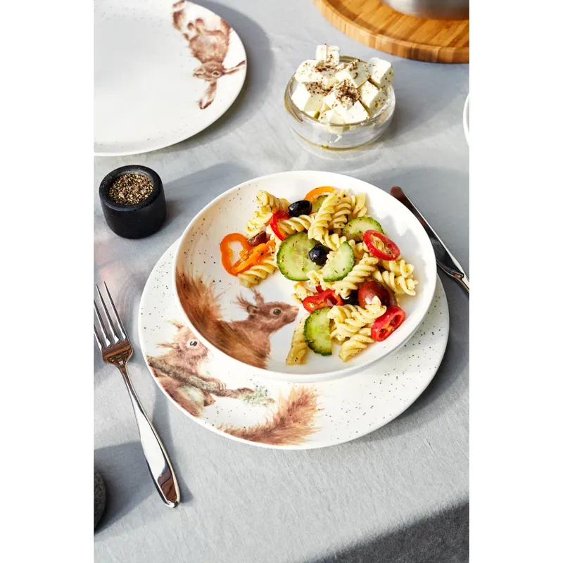 Wrendale Designs Set of 4 Pasta Bowls-8