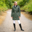 Coldstream Branxton Long Quilted Coat - Fern Green