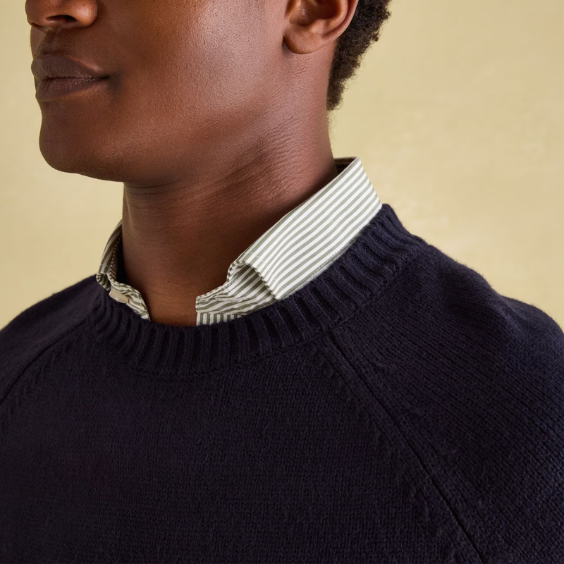 Joules Men's Vehicle Applique Crew Neck Jumper - Navy-4