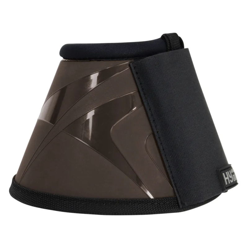 Hy Equestrian ProReaction Armoured Protect Over Reach Boots - Brown