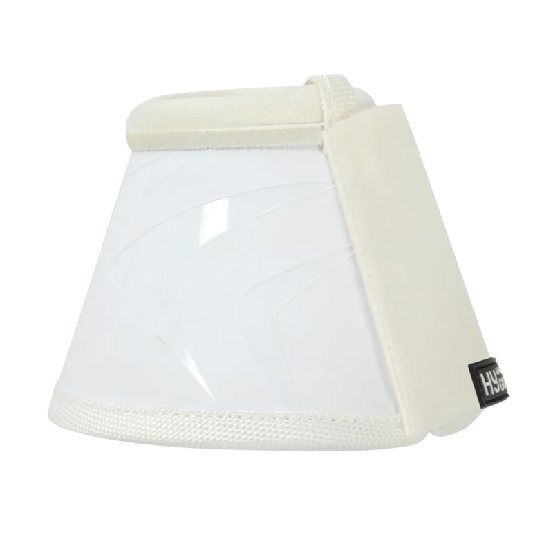 Hy Equestrian ProReaction Armoured Protect Over Reach Boots - White
