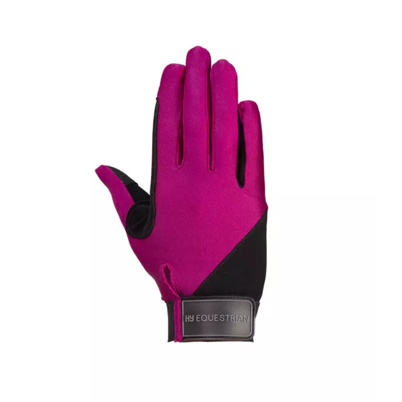 Hy Equestrian Absolute Fit Glove - Purple