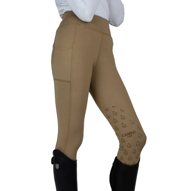Cameo Junior Core Tights - Dark Beige