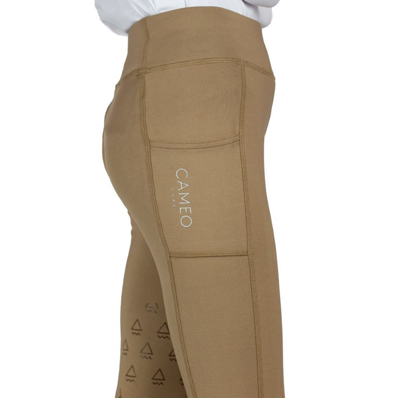 Cameo Junior Core Tights - Dark Beige-2