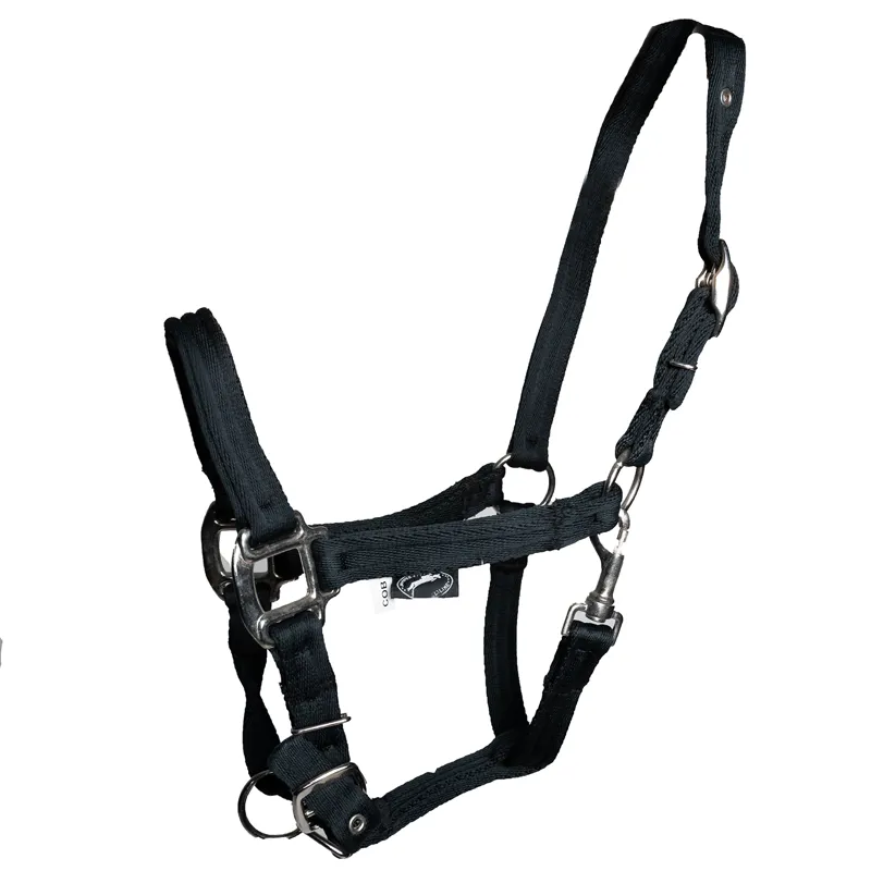 JHL Comfort Web Headcollar - Black
