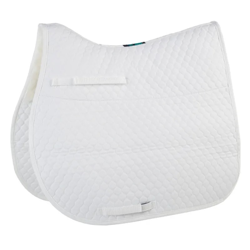 JHL GP Half Wool Saddlepad - White