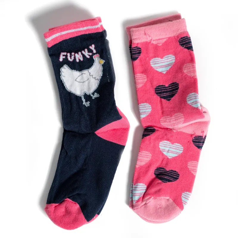 Riding Sock Co. Children's Crew Socks 2 Pack 