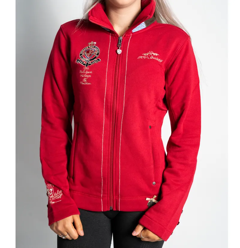 HV Polo Amee Ladies Sweater - Red