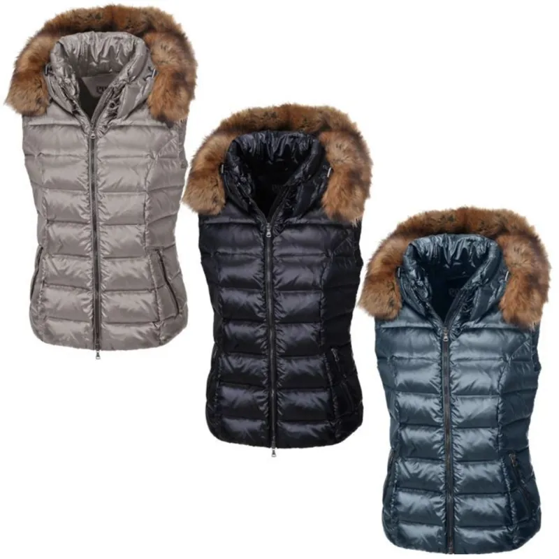 Pikeur Alice Ladies Vest - Silver Grey-2