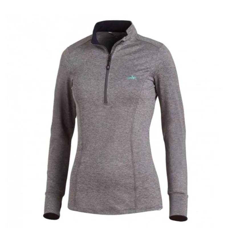 Schockemohle Page Training Shirt SS18 - Grey Melange