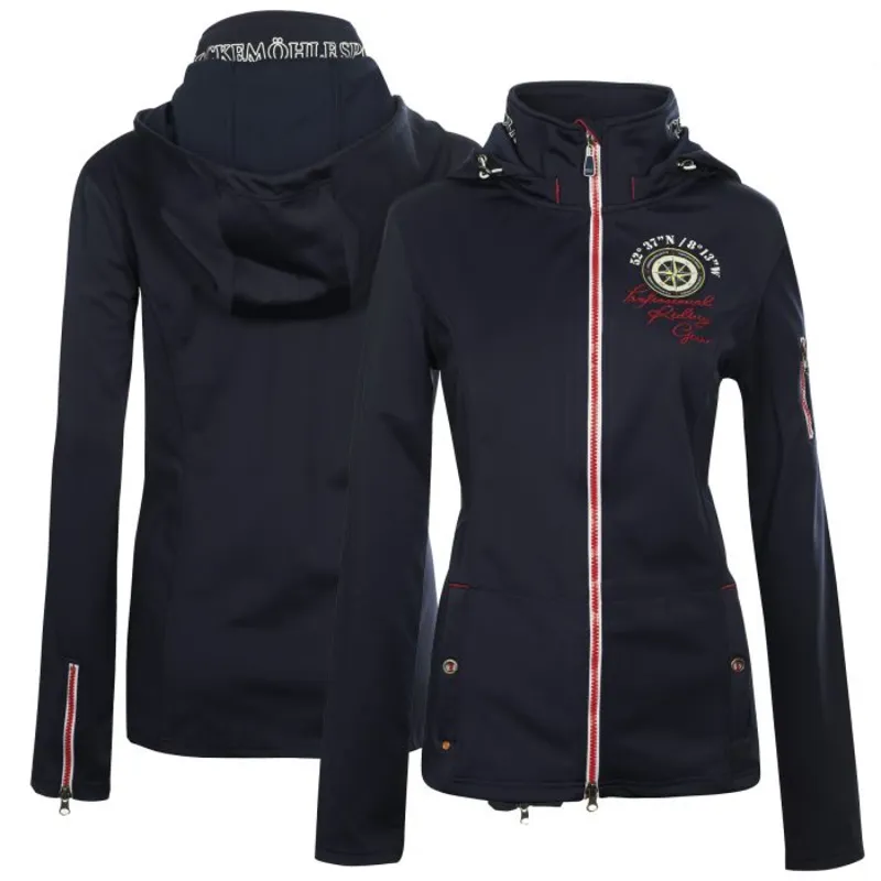 Schockemohle Sophia Ladies Soft Shell Jacket - Nautical Blue