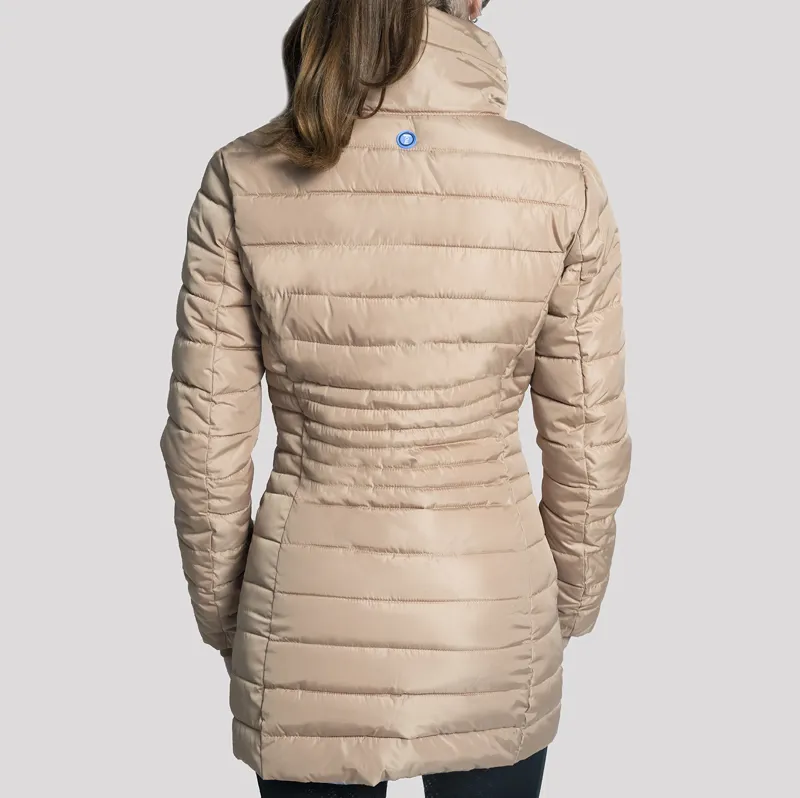 Esperado Germany Ladies Long Coat - Camel -2