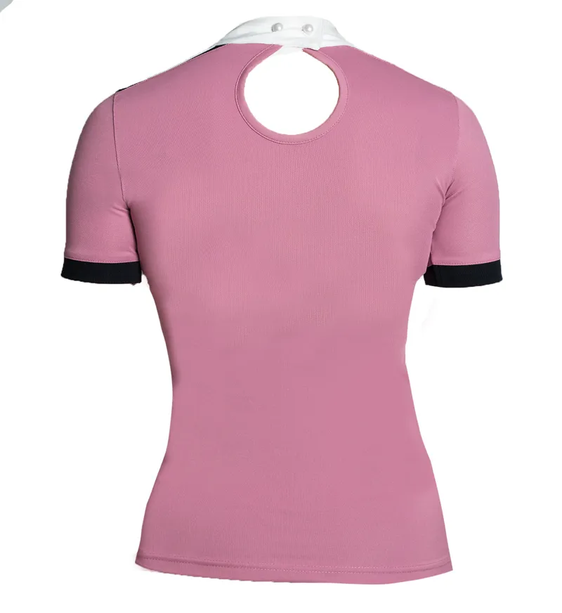 Kingsland Montana Ladies Show Shirt - Pink Raspberry Red-1