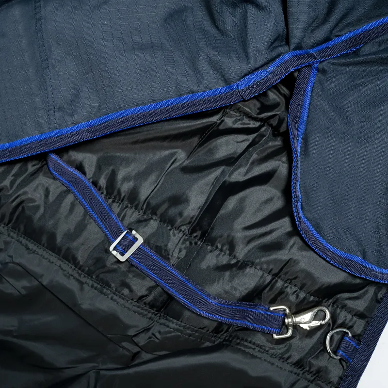 Loveson Plus 200g Turnout Rug - Navy/Navy/Blue-2