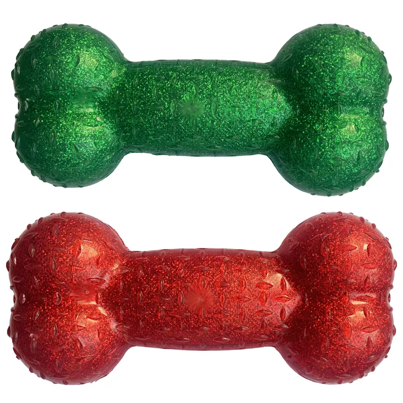 Hem and Boo Xmas Glitter Bone Toy - Assorted