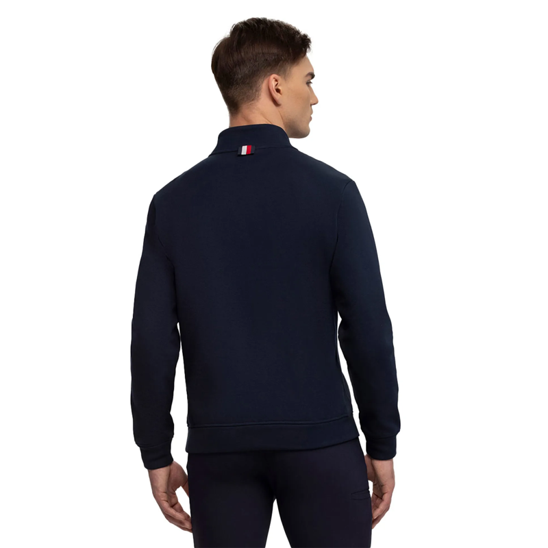 Tommy Hilfiger Men's Dallas 1/4 Zip Sweatshirt  - Desert Sky -1