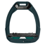 Flex-On Safe-On Inclined Ultra-Grip Stirrups - Dark Green/Black/Dark Green