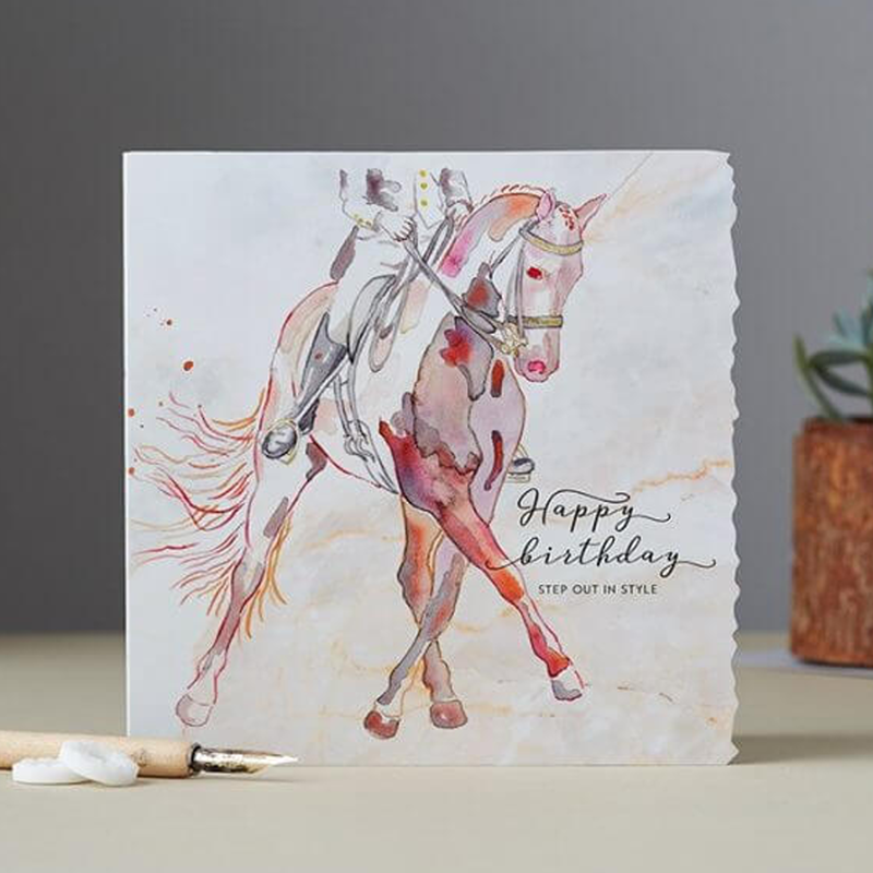 Deckled Edge Step out in Style Card