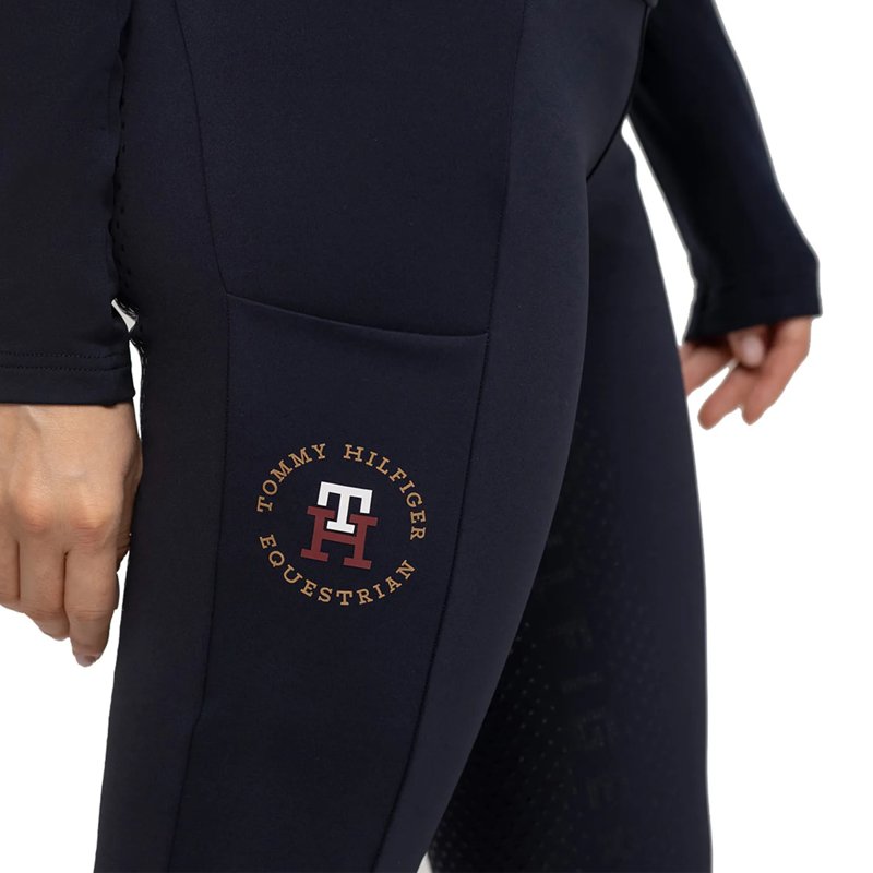 Tommy Hilfiger Women's Delaware High Waist Full Grip Leggings - Desert Sky-3