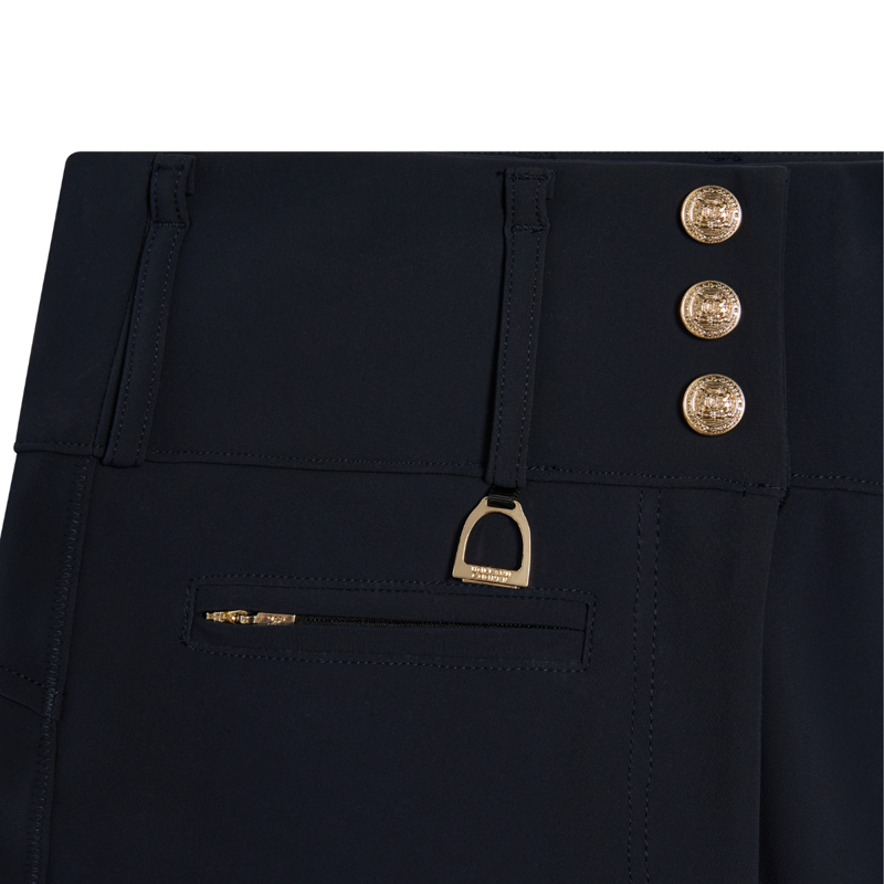 Holland Cooper Premium High Rise Breeches - Ink Navy-7