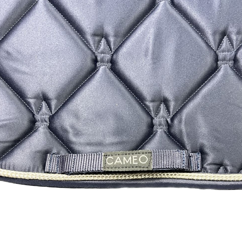 Cameo Core Dressage Saddlecloth - Indigo-2