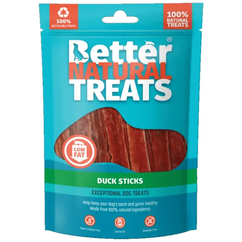 Better Natural Treats Duck Sticks