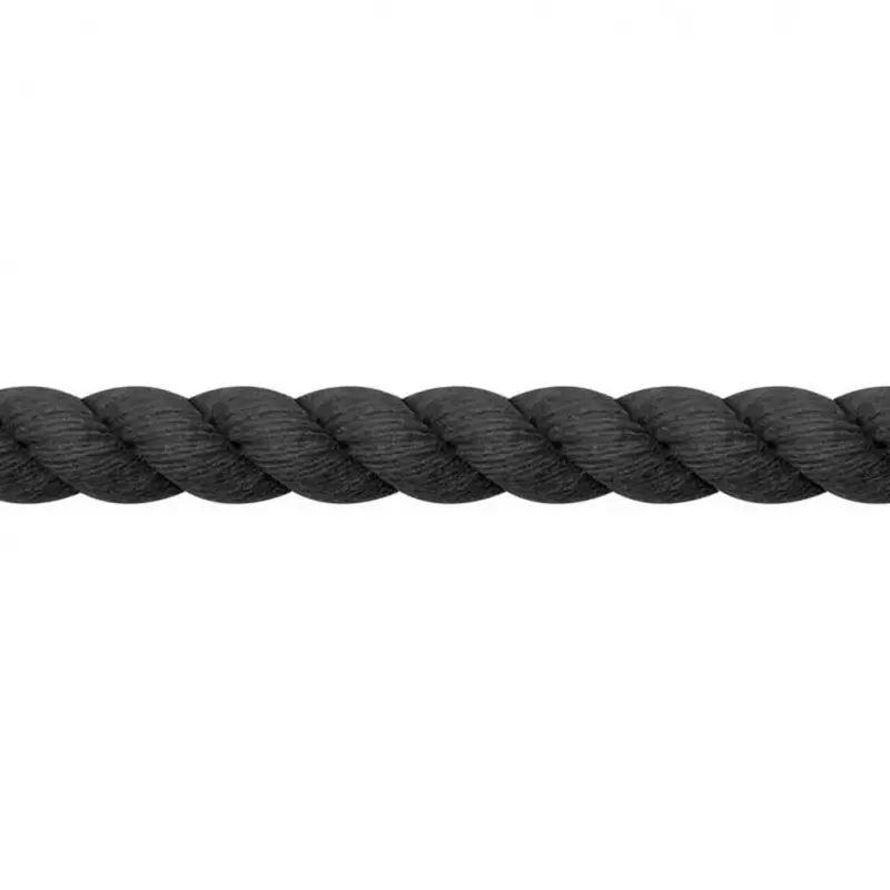 JHL Cotton 2m Lead Rope - Black