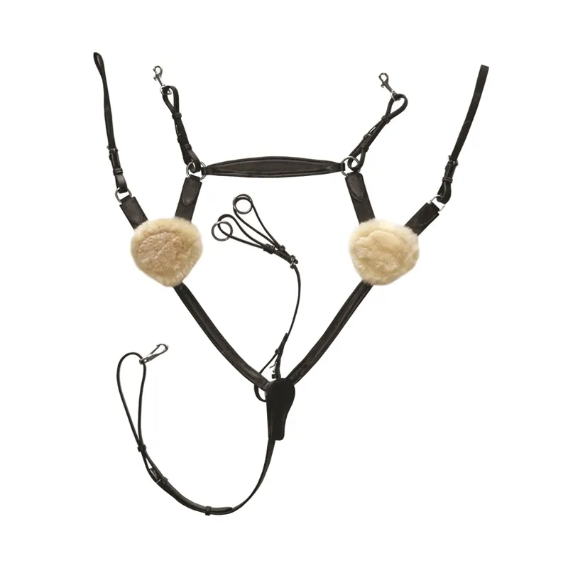 Mark Todd 5-Point Deluxe Breastplate - Black