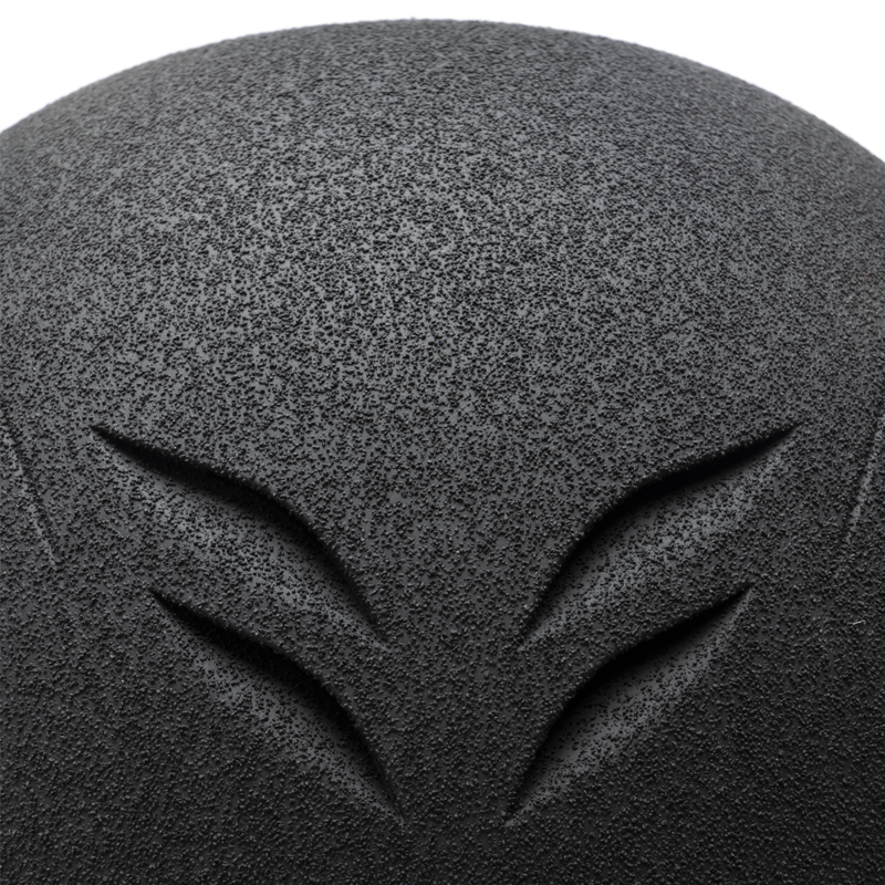 EQX by Charles Owen Phoenix Jockey Skull with MIPS - Black/Silver-4