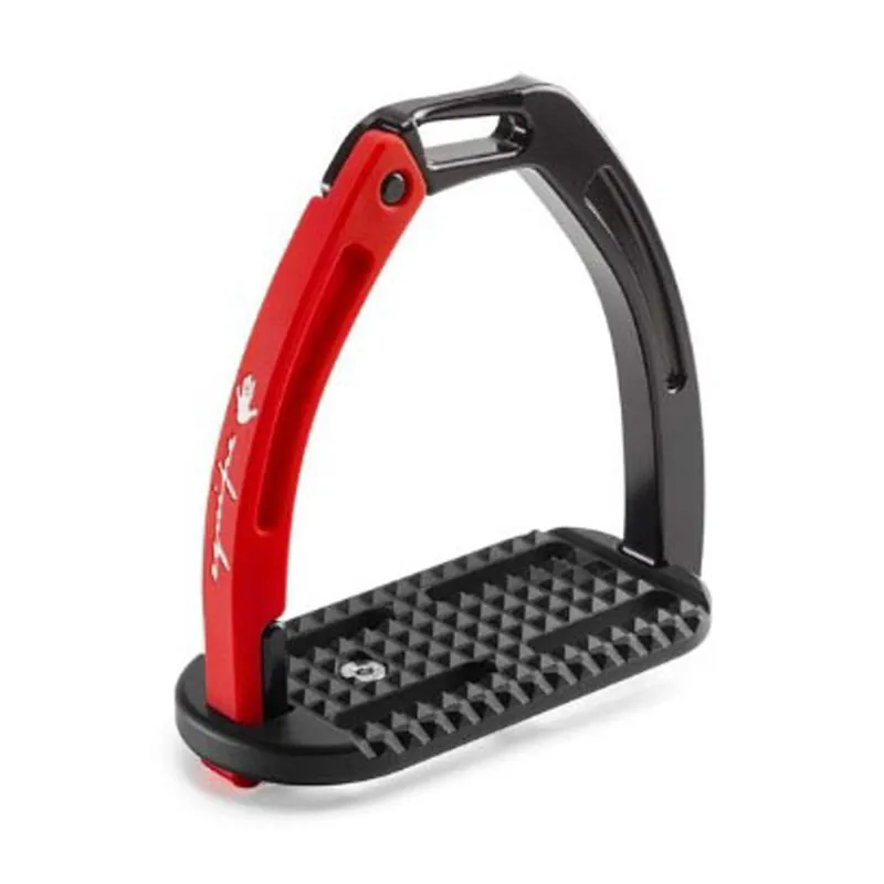 Equipe Safety Stirrup - Black/Red
