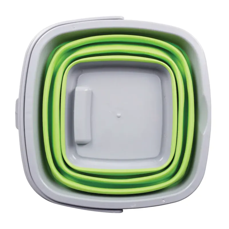 Hy Equestrian Eazitools Fold Away Bucket - Lime Green