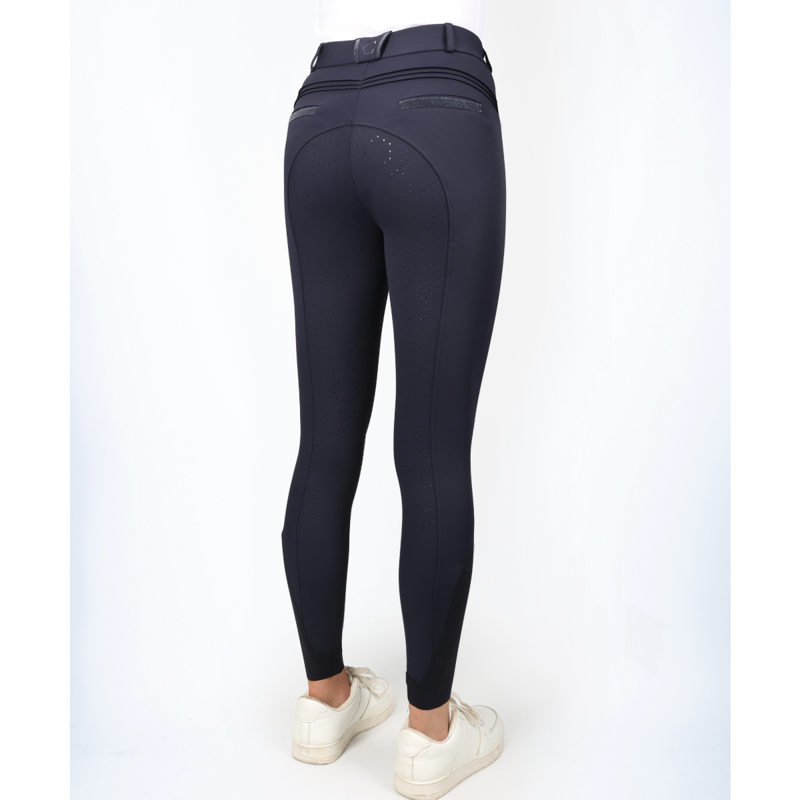 Coldstream Eckford Crystal Breeches - Navy-1