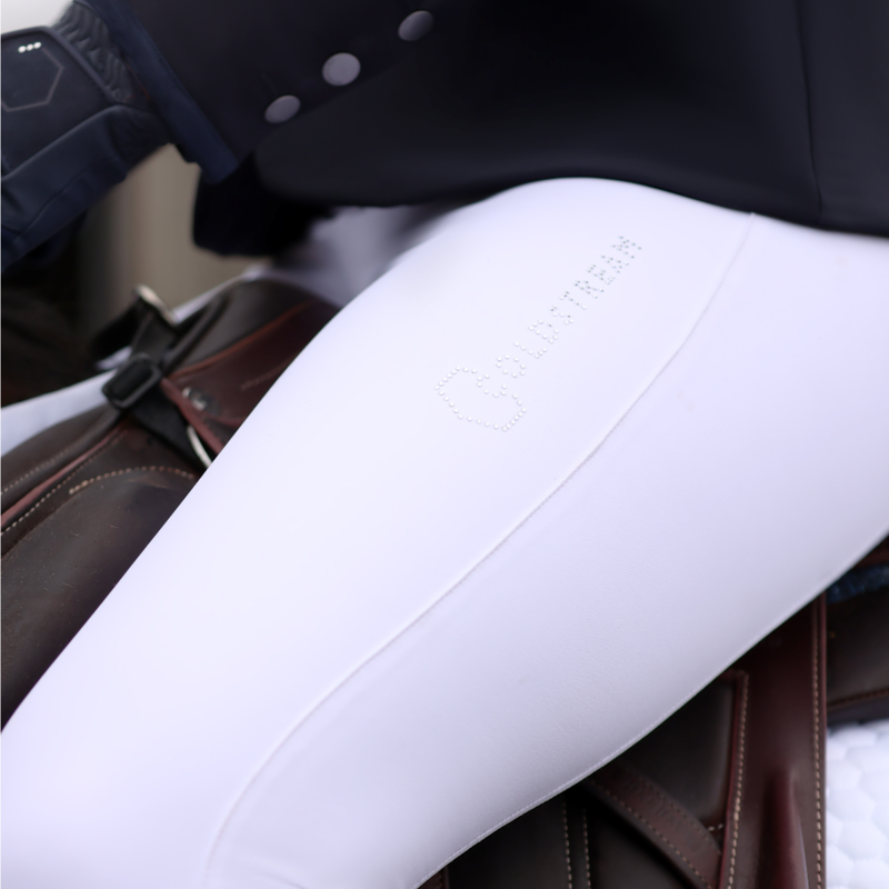 Coldstream Eckford Crystal Breeches - White-4