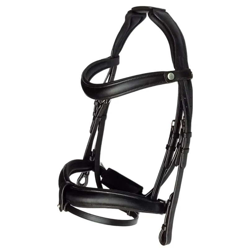 EcoRider Ultra Comfort Claddagh Bridle - Black