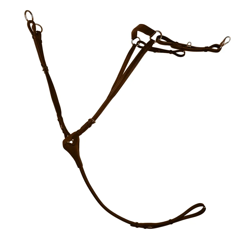 EcoRider Ultra Comfort Elasticated Breastplate - Brown