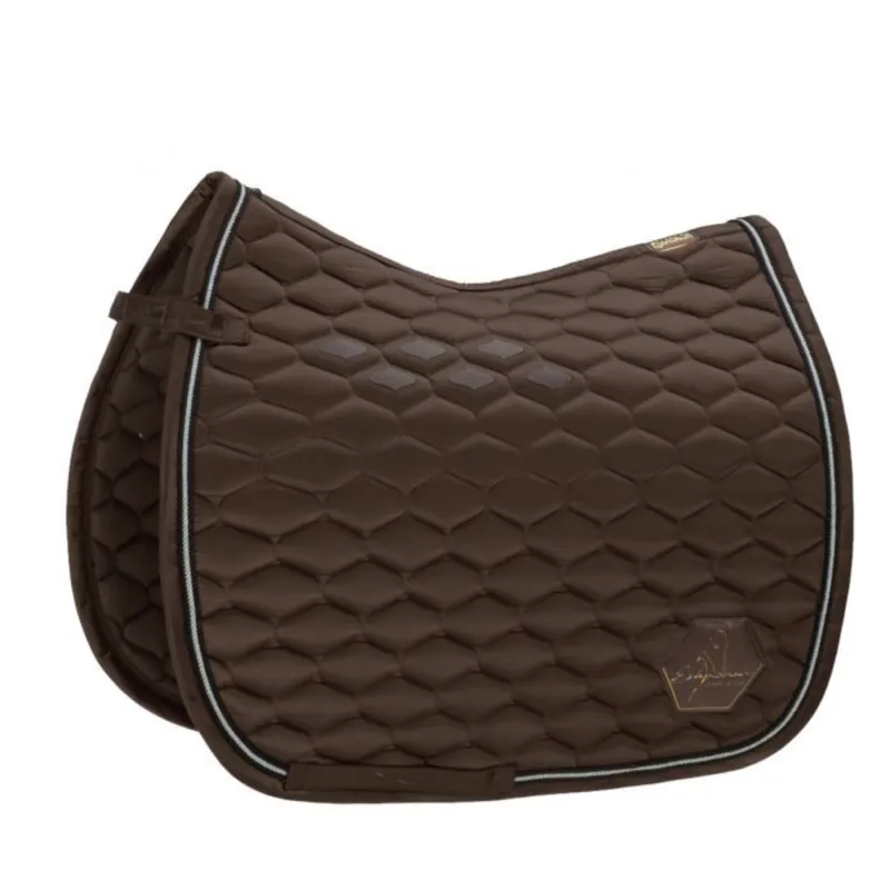 Eskadron Saddle Cloth Glossy Emblem Classic Sports SS20 - Brown