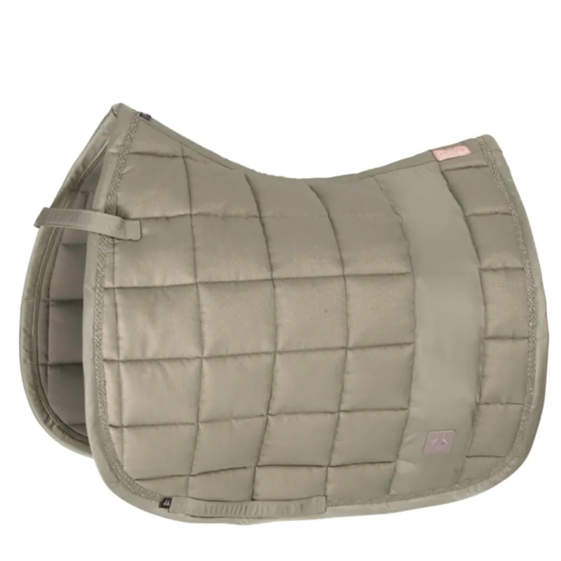 Eskadron Big Square Glitter Saddle Cloth Heritage AW20 - Ivory Grey