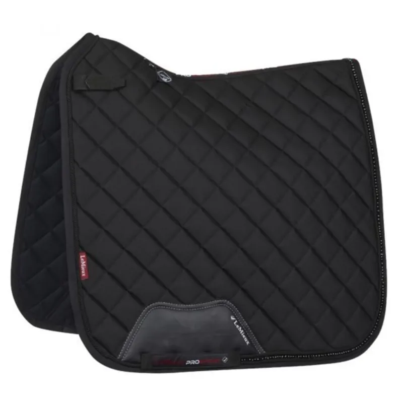 LeMieux Diamante Dressage Square  - Black