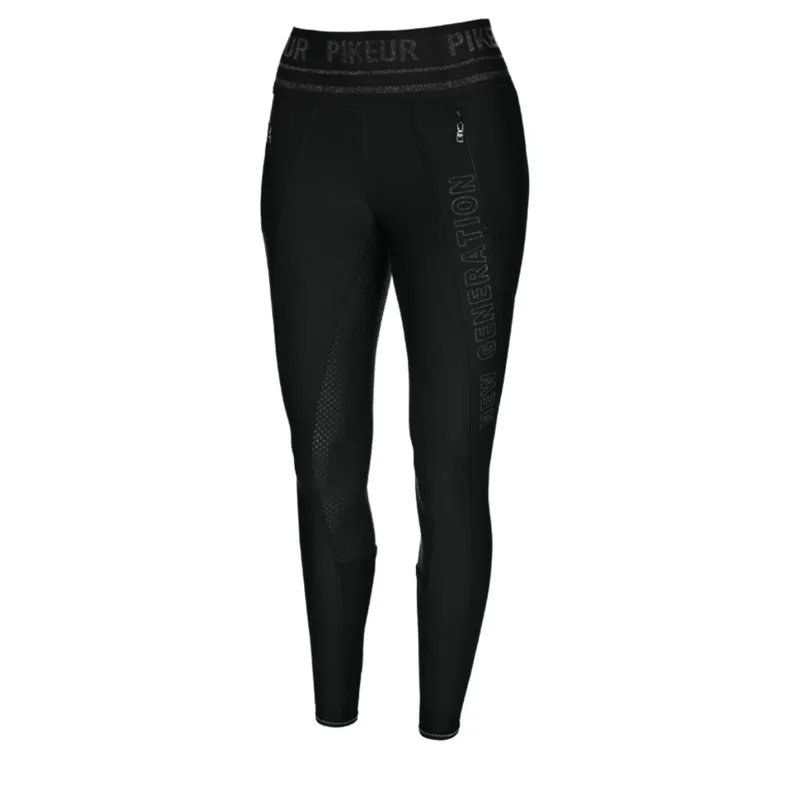 Pikeur Glenn Grip Athleisure Ladies Breeches - Black