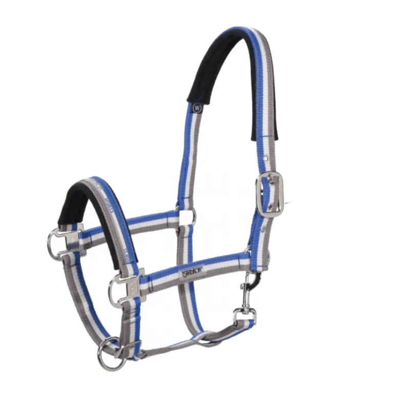 Eskadron Pin Buckle Headcollar Classic Sports Ltd. AW18 - AtBlue/Mmellow/Silver Pearl