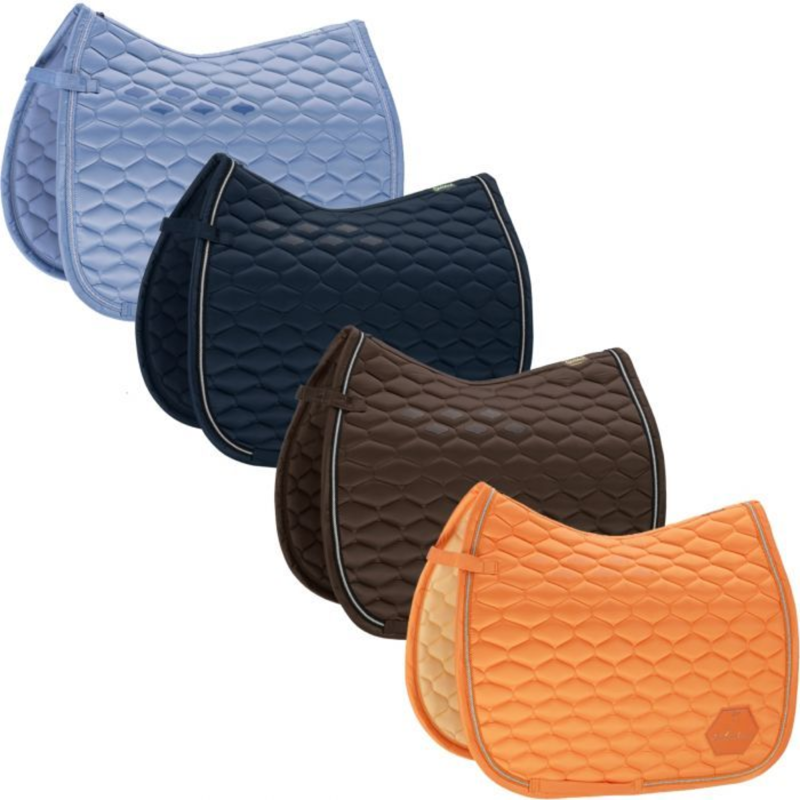 Eskadron Saddle Cloth Glossy Emblem Classic Sports SS20 - Brown-1