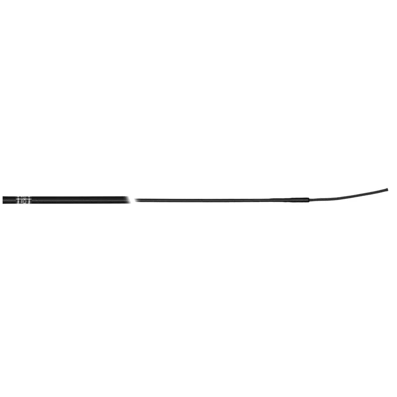Fleck Crystal Schooling Whip 110cm - Black