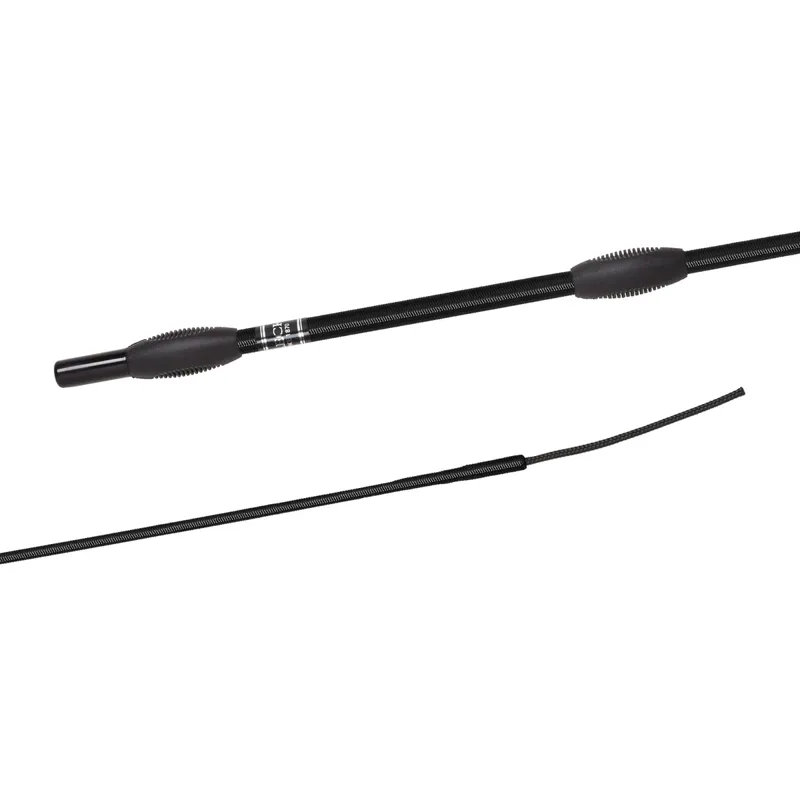 Fleck Balance Dressage Whip 110cm - Black